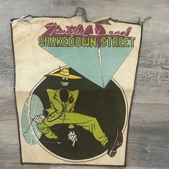 Grateful Dead Shakedown Street back patch circa 1970 - Picture 1 of 10